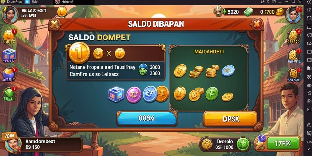 gacorwin - Screenshot dari fitur komunitas yang memungkinkan interaksi antar pemain.
